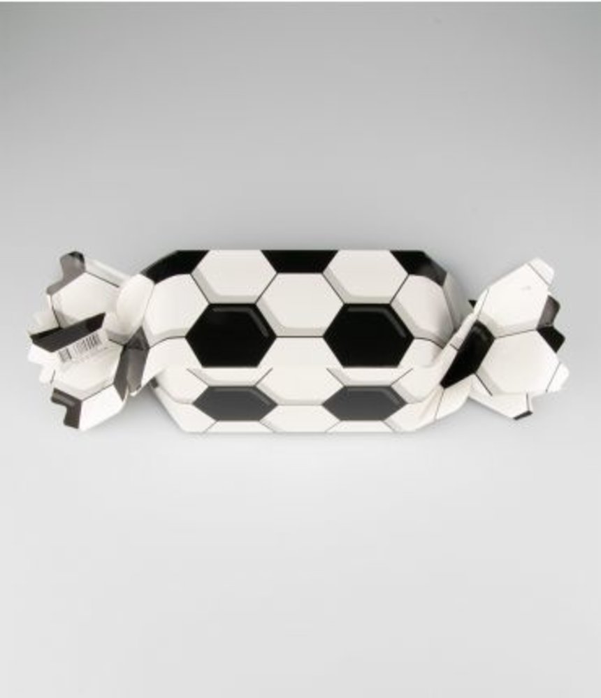 Paper Dreams Gastgeschenkbox für Fußballpartys, 7 x 13 cm | pro Stück