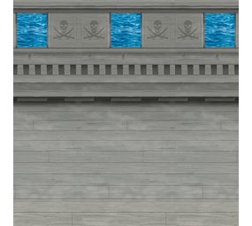 Tuf-Tuf Szenenbild Pirat 1,22 x 9,14 m