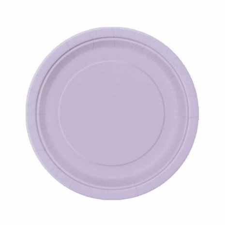 Unique Party Purple Plates 18cm | 8 pieces Unique Party Purple Plates 18cm | 8 pieces