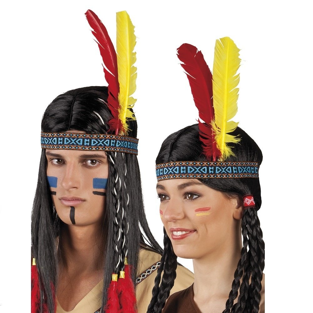 Boland Hoofdband Indiaan Lonato | per stuk Boland Hoofdband Indiaan Lonato | per stuk