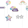Unique Party Accessoires photo « Hourra licorne » | 10 pièces