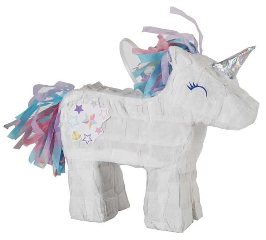 Unique Party Mini piñata licorne 18 x 17 cm | à l'unité