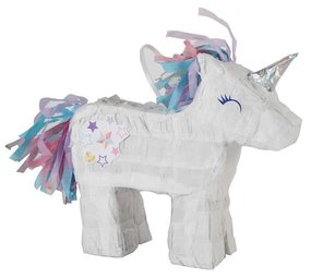 Unique Party Mini piñata licorne 18 x 17 cm | à l'unité Unique Party Mini piñata licorne 18 x 17 cm | à l'unité