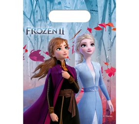Procos Party Frozen 2 Uitdeelzakjes 23x16 cm | 6 stuks Procos Party Frozen 2 Uitdeelzakjes 23x16 cm | 6 stuks