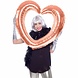 Selfie frame heart rose gold | 80x70cm