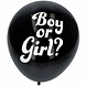 Folat Gender Reveal Boy Balloons with Blue Confetti - 3 Pieces
