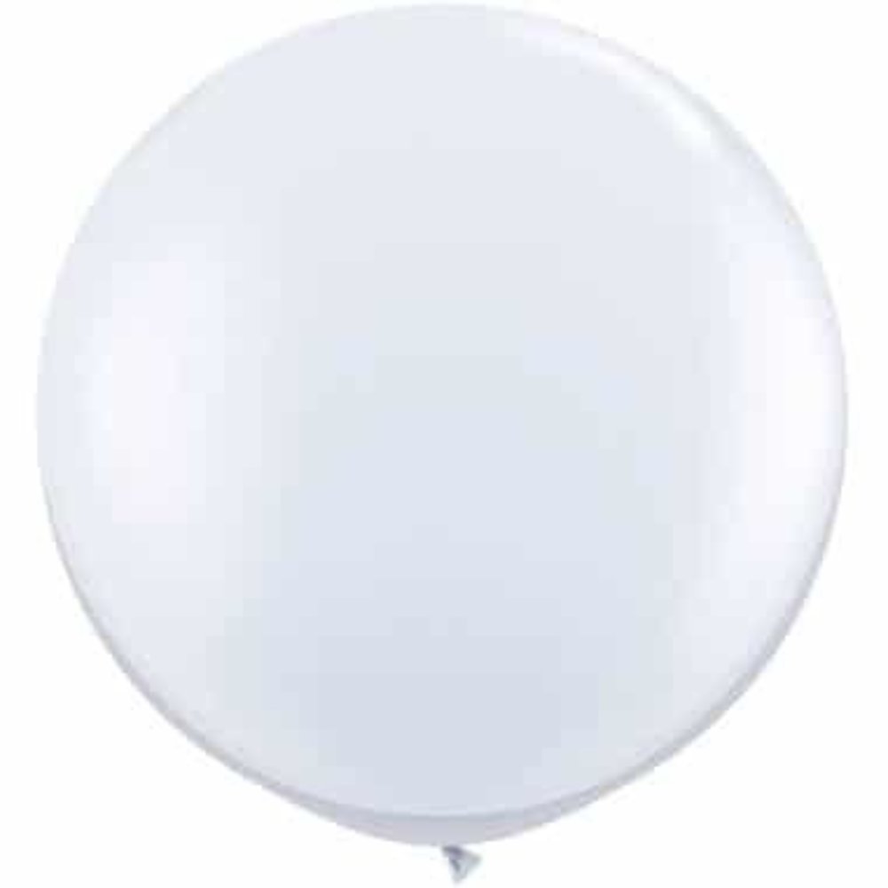Folat White Balloon XL 90cm | per piece