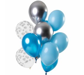 Ensemble de ballons aigue-marine | 12 pièces