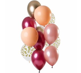 Rich Ruby Ballon-Set | 12 Stück