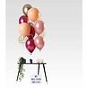 Rich Ruby Balloon Set | 12 pieces