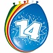 Folat Ballonnen 14 jaar 30cm | 8 stuks Folat Ballonnen 14 jaar 30cm | 8 stuks