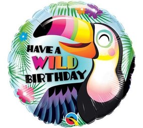 Foil balloon Have a Wild Birthday