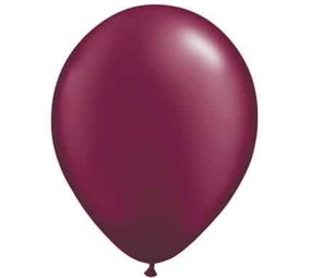 WeFiesta Bordeaux red metallic balloons 30cm | 10 pieces
