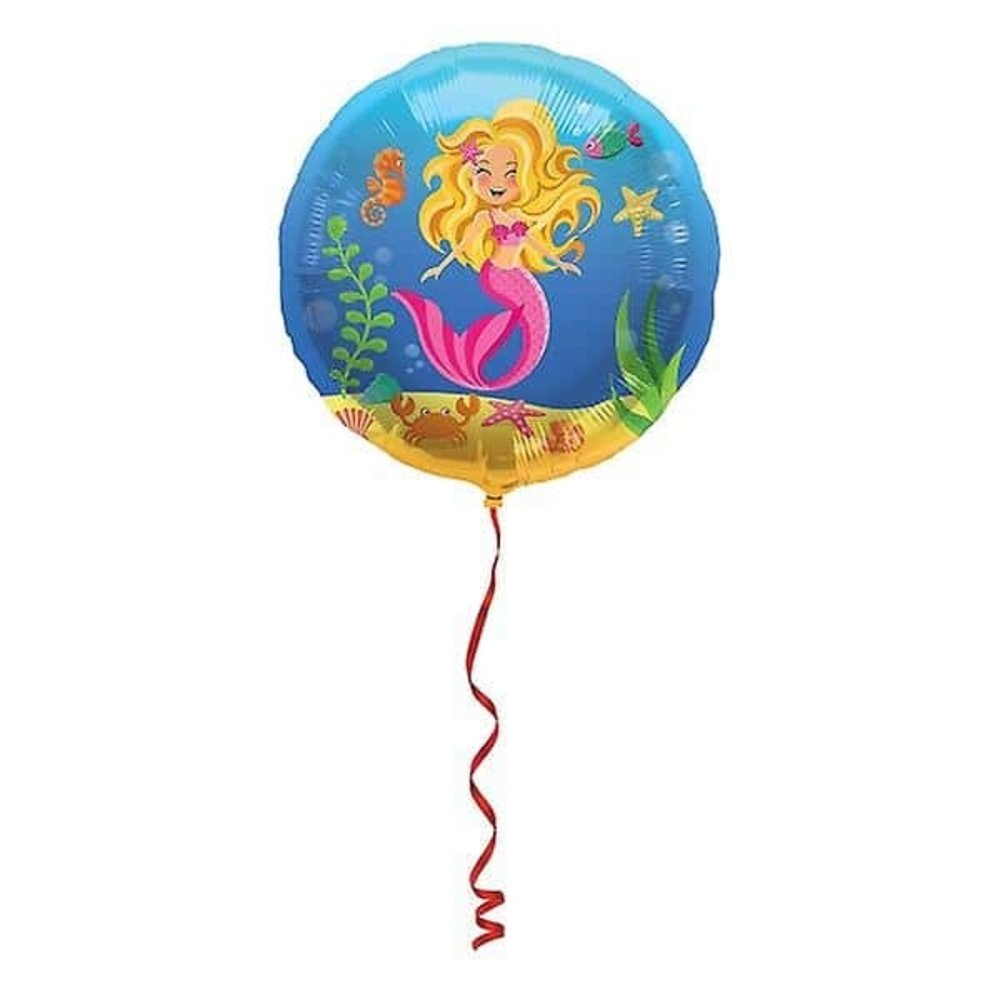 Zeemeermin Party helium ballon | Ballonnen en Versieringen | Tuf-Tuf | Tuf-Tuf