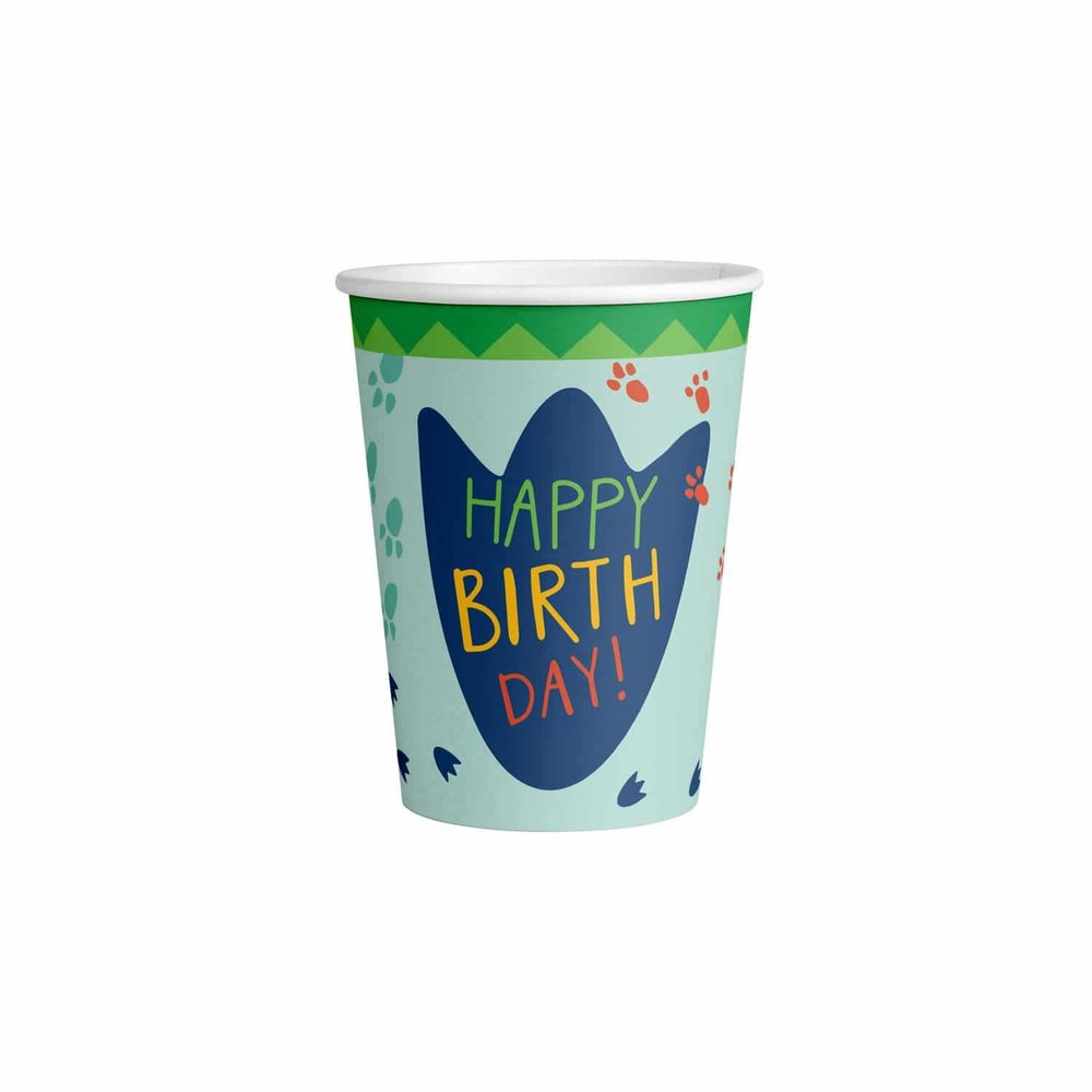Riethmüller Dino-Mite Cups 250ml | 8 pieces