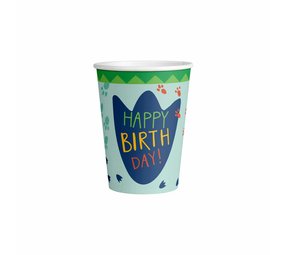 Riethmüller Dino-Mite Bekers 250ml | 8 stuks Riethmüller Dino-Mite Bekers 250ml | 8 stuks