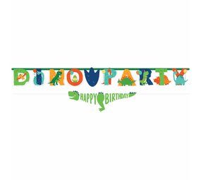 Riethmüller Dino-Mite Letter Leeftijd Slinger Dino Party 23x230cm | per kit Riethmüller Dino-Mite Letter Leeftijd Slinger Dino Party 23x230cm | per kit