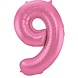 Folat Ballonfolie 9 Mattrosa | 86 cm