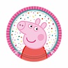 Riethmüller Peppa Pig Confetti Party Plates 18cm | 8 pieces Riethmüller Peppa Pig Confetti Party Plates 18cm | 8 pieces