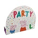 Riethmüller Peppa Pig Konfetti-Party-Einladungen 21 cm | 8 Stück