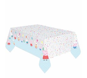 Amscan Peppa Pig "Confetti Party" Tafelkleed 120x180cm | per stuk Amscan Peppa Pig "Confetti Party" Tafelkleed 120x180cm | per stuk