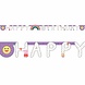 Riethmüller Peppa Pig Letterslinger Happy Birthday 2,5mtr | per stuk Riethmüller Peppa Pig Letterslinger Happy Birthday 2,5mtr | per stuk