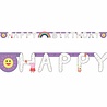 Riethmüller Peppa Pig Happy Birthday Letter Garland 2.5 meters | per piece Riethmüller Peppa Pig Happy Birthday Letter Garland 2.5 meters | per piece