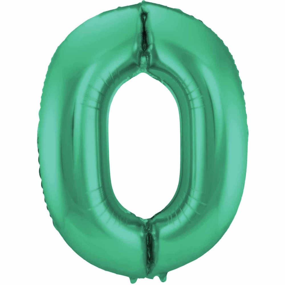 Folat Ballon en aluminium vert mat 0 | 86 cm