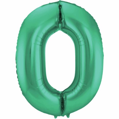 Folat Ballon en aluminium vert mat 0 | 86 cm