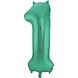 Folat Balloon foil 1 matt green | 86cm
