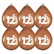 Haza - Witbaard Balloons 12.5 years married 30 cm | 6 pieces