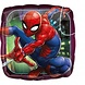 Spiderman-Quadrat-Heliumballon | pro Stück
