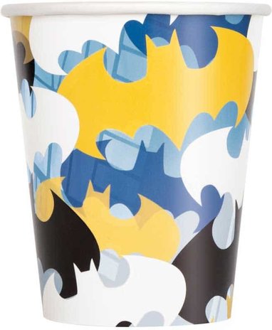 Unique Party Batman Mugs 270 ml | 8 pieces