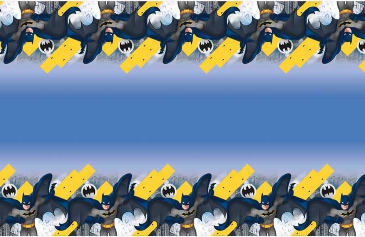 Unique Party Batman Tafelkleed 137x213 cm | per stuk Unique Party Batman Tafelkleed 137x213 cm | per stuk