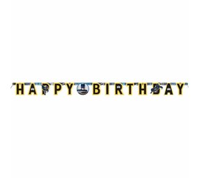 Unique Party Batman Happy Birthday Letter Garland 175cm | per piece