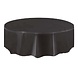 Unique Party Schwarze runde Tischdecke 213 cm | pro Stück Unique Party Schwarze runde Tischdecke 213 cm | pro Stück