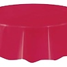 Unique Party Red Round Tablecloth 213cm | per piece Unique Party Red Round Tablecloth 213cm | per piece