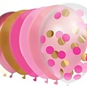 Ballon Princess pink mix | 10 stuks Ballon Princess pink mix | 10 stuks