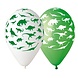 Godan Dinosaurier-Luftballons 30 cm | 5 Stück