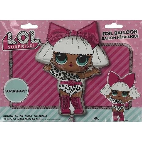 Procos Party Supershape foil balloon L.O.L. Surprise | 68 x 86cm