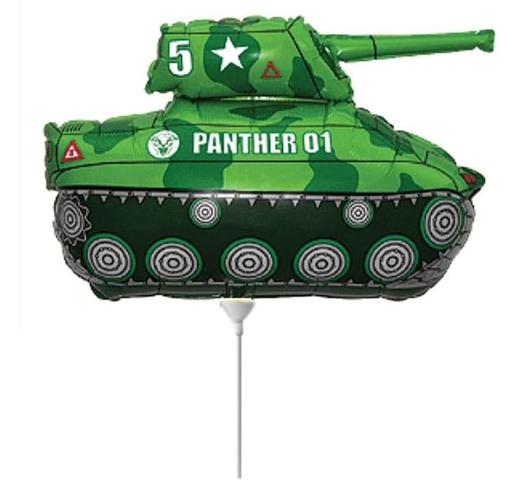 Folienballon-Panzerwagen | 35 cm Folienballon-Panzerwagen | 35 cm