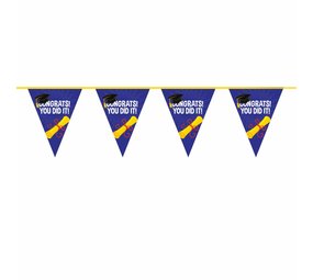 Folat Guirlande de drapeaux. Félicitations ! Tu as réussi !