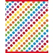 Unique Party Geschenktüte mit Regenbogen-Punkten und Streifen | 8 Stück