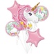 Anagram Ballon Boeket Folie Ballonnen Magical Unicorn | 5-delig Anagram Ballon Boeket Folie Ballonnen Magical Unicorn | 5-delig