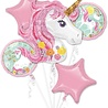 Anagram Magical Unicorn Foil Balloon Bouquet | 5-piece Anagram Magical Unicorn Foil Balloon Bouquet | 5-piece