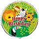 Unique Party Ballon en aluminium Safari Joyeux Anniversaire 46 cm | à l'unité