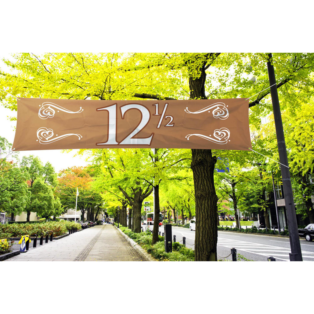 Folat Banner: 12,5 Jahre verheiratet | 180 cm