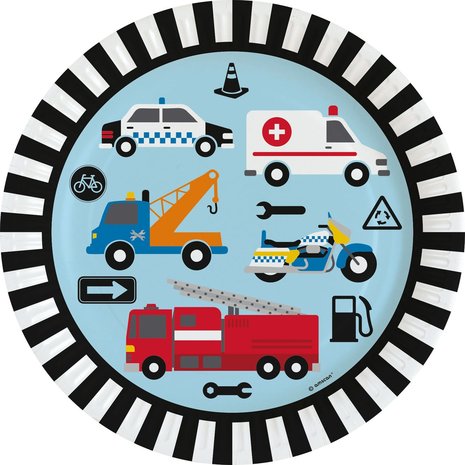 Riethmüller Panneaux de signalisation routière 23 cm | 8 pièces