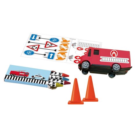 Riethmüller Uitdeelspeeltjes Op de weg | 24-delig Riethmüller Uitdeelspeeltjes Op de weg | 24-delig