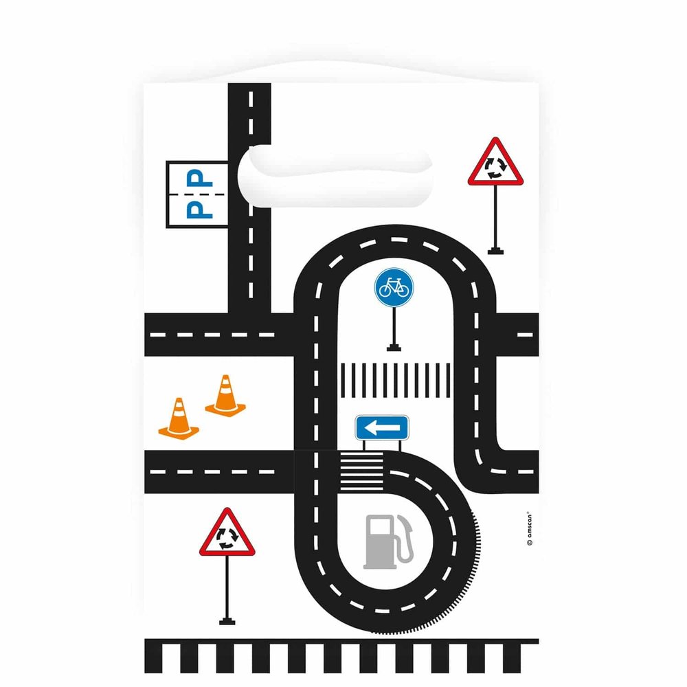 Riethmüller On the Road Party Bags 24x16cm | 8 pieces